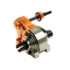Integy Type V Gear Box (Orange) w/HD Gears for HPI Baja 5B/2.0, 5T