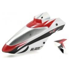 E-Flite Complete Canopy w/Vertical Fin (White) for Blade mSR X