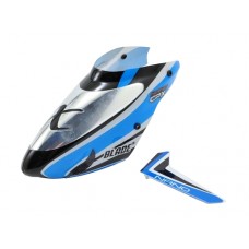 FV E-Flite Canopy w/Vertical Fin (Blue) for Blade Nano CP X