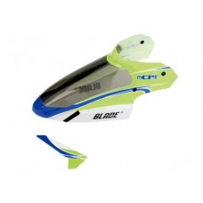 E-Flite Canopy w/Vertical Fin (Green) for Blade mCP X