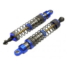 Integy Billet Machined Alloy Shock Set (Blue) for Wraith