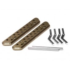 Disc. Integy Side Step Running Board (Gun Metal) for SCX10