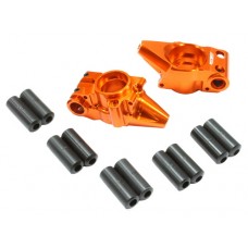 Integy Modified Rear Hub Set (Orange) for Baja 5B2.0/5T/5SC