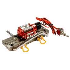 Integy Bumper (Gun) w/High Torque Winch for SCX10