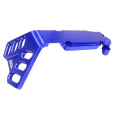 Disc. Integy Rear Skid Plate (Blue) for Revo, Summit