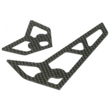 E-Flite Carbon Stabilizer/Fin Set for Blade 400