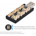 USB зарядное устройство для 1S LiPo аккумуляторов на шесть портов