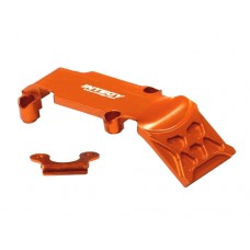 Disc. Integy Rear Skid Plate (Orange) for Traxxas 1/16 Size