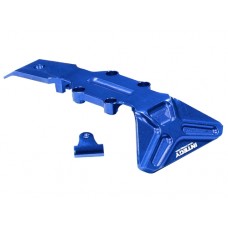 Disc. Integy T2 Front Skid Plate (Blue) for Traxxas 1/16 Size