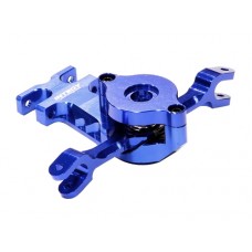 Disc. Integy Steering Bellcrank (Blue) for Traxxas Revo, Summit