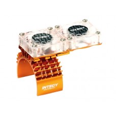 Integy Motor Heatsink/Twin Cooling Fan for Slash 4x4