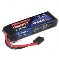 Disc. Traxxas LiPo 7.4V 5000mAh 25C w/Traxxas Plug Disc. Traxxas LiPo 7.4V 5000mAh 25C w/Traxxas Plug
