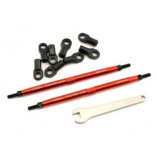 Traxxas Lightweight Aluminum Turnbuckle Tubes (Red)