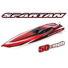 Disc. Traxxas Spartan Race Boat RTR w/TQi 2.4GHz, LiPos, Chargers Disc. Traxxas Spartan Race Boat RTR w/TQi 2.4GHz, LiPos, Chargers