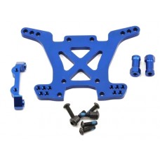Traxxas Aluminum Rear Shock Tower (Blue) for Slash 4x4, Stampede 4x4